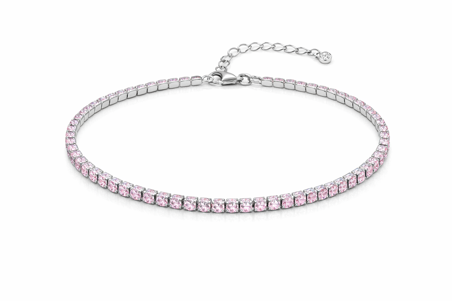 Pulsera Tenis Rosa