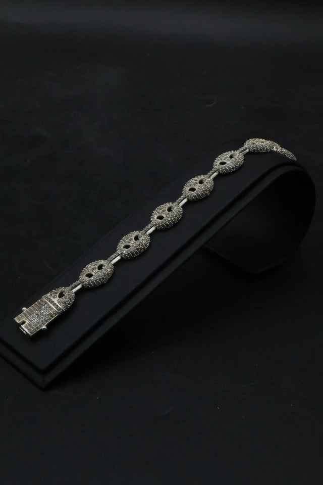 Pulsera Cubana Tejido GG.