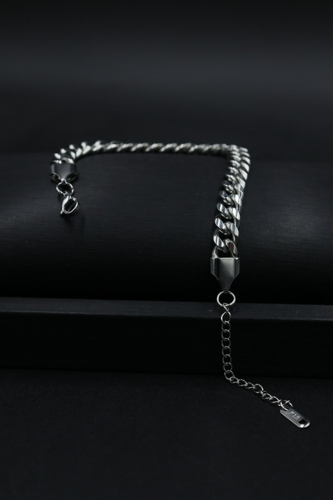Pulsera Cubana con Extensible AI316L