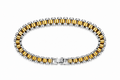 Pulsera Rolex Plateada con Dorado