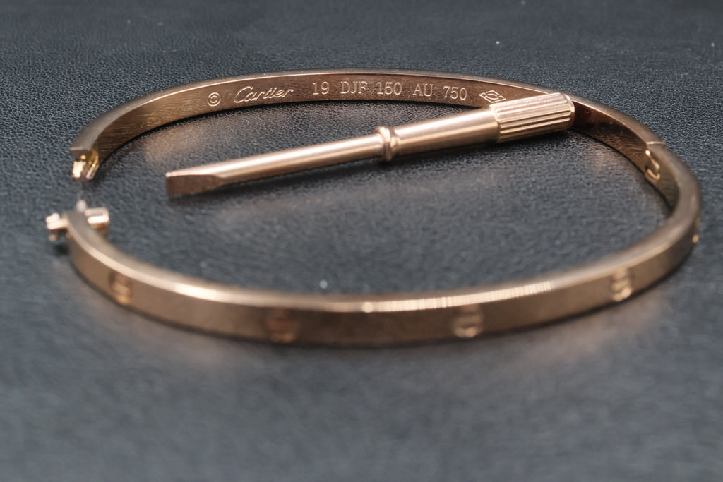 Brazalete Cartier Love - Rosa.