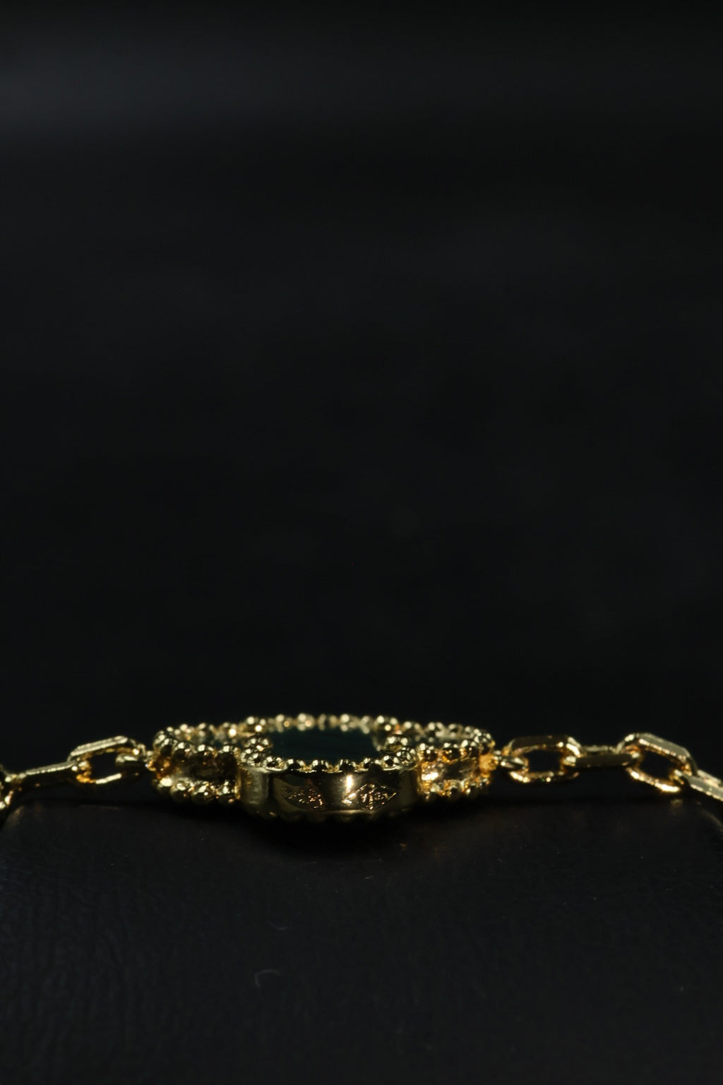 Pulsera VCA Alhambra 1:1 Gold Malaquita