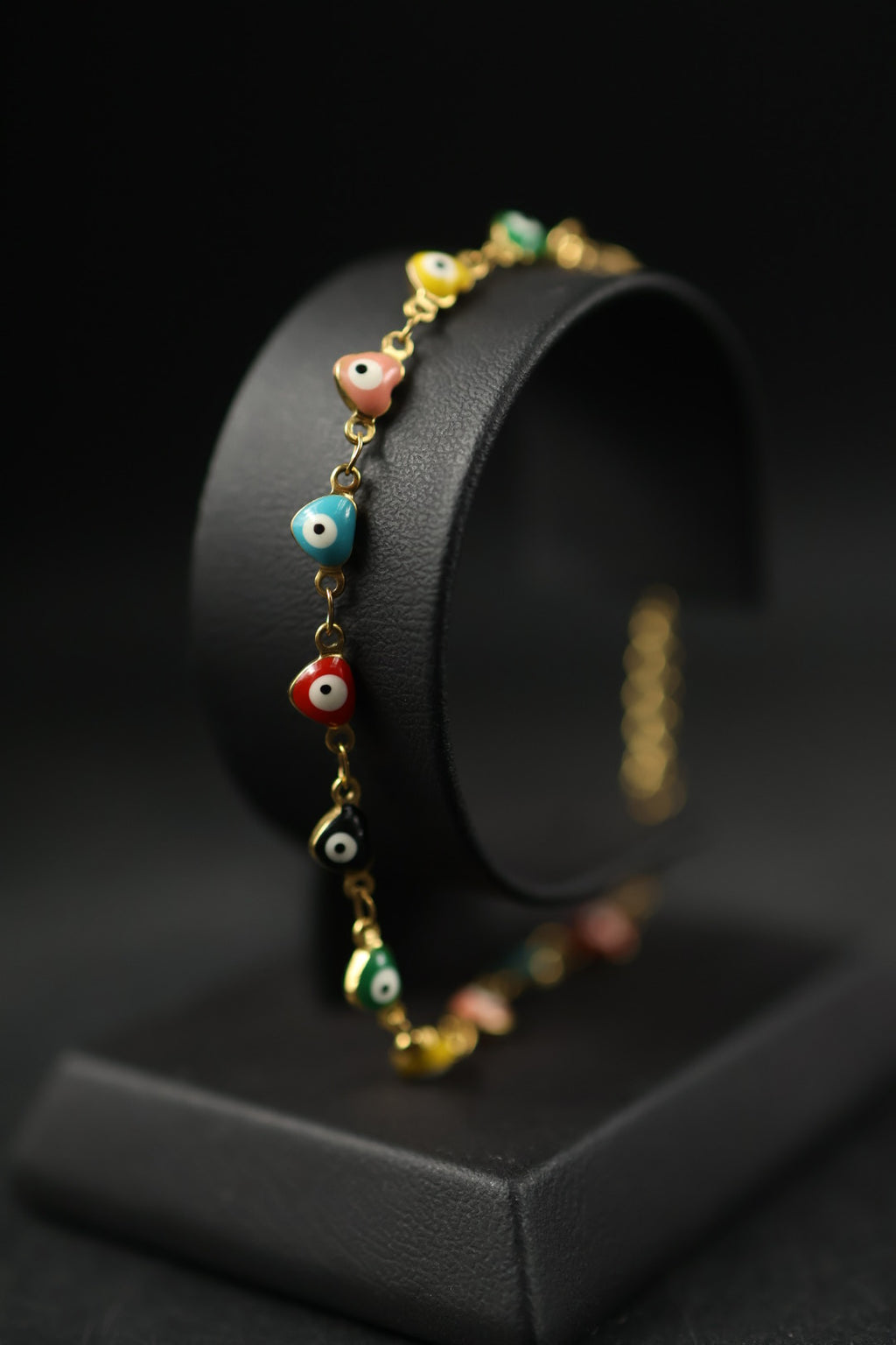 Pulsera Ojo Turco - Corazones Colores.