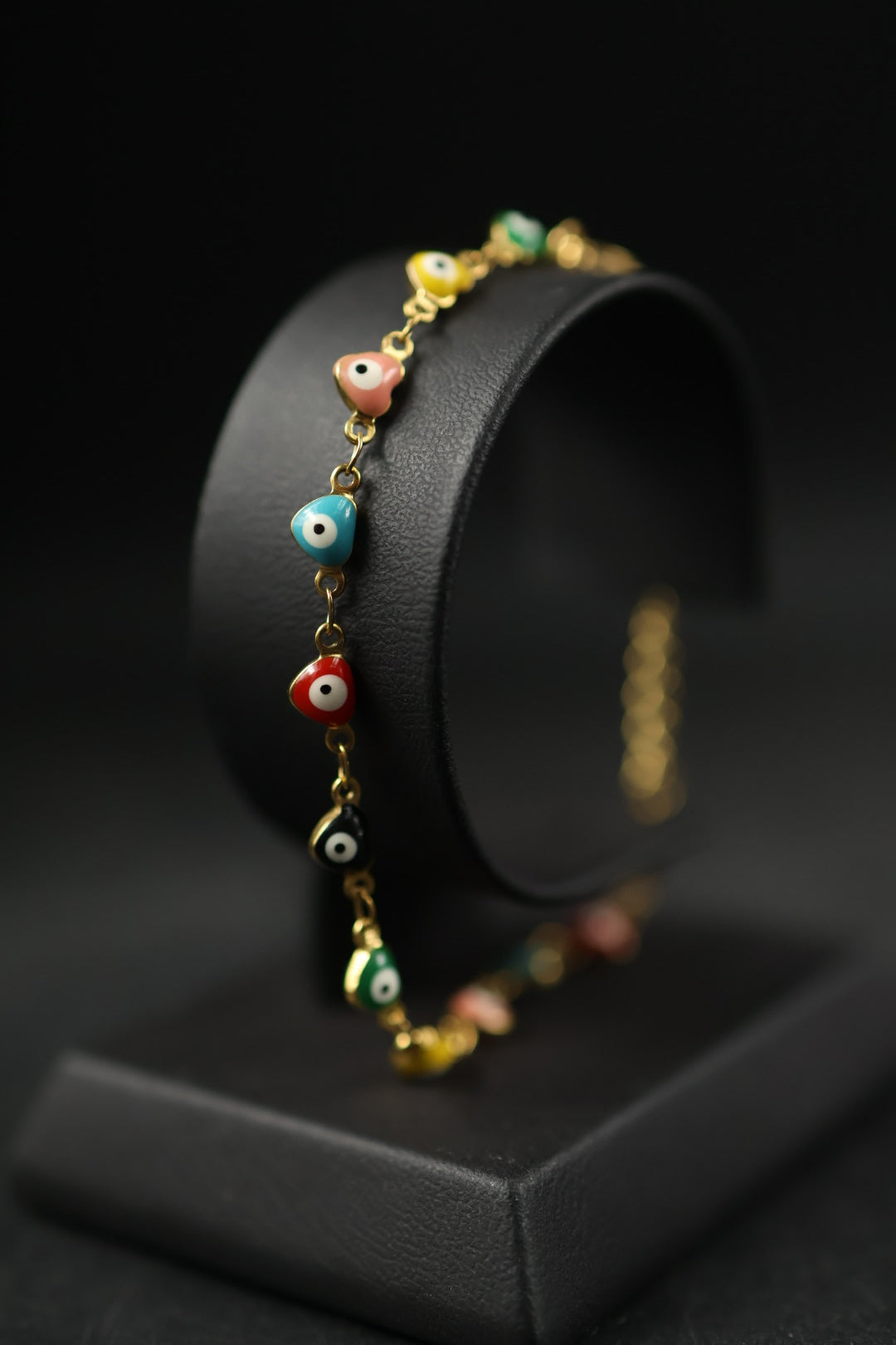 Pulsera Ojo Turco - Corazones Colores.