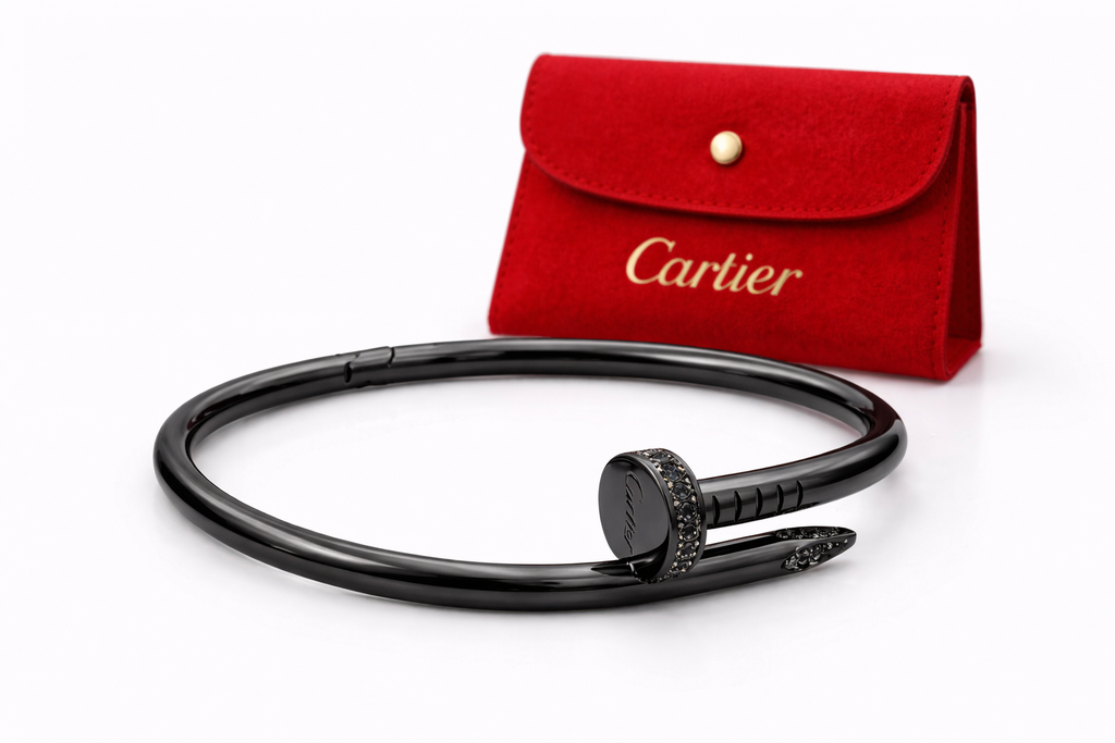 Brazalete Cartier Juste Un Clou Drill - Negro