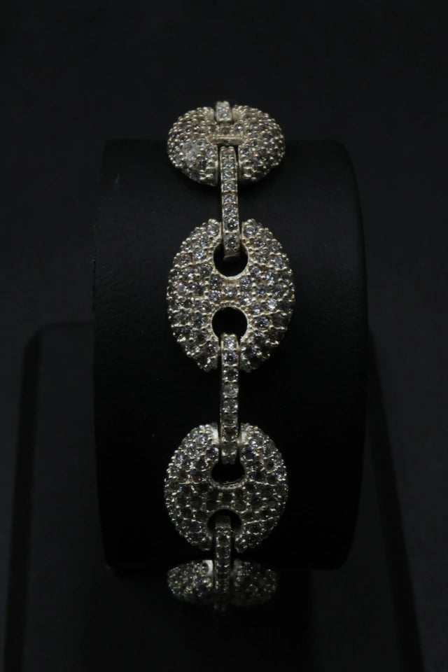 Pulsera Cubana Tejido GG.