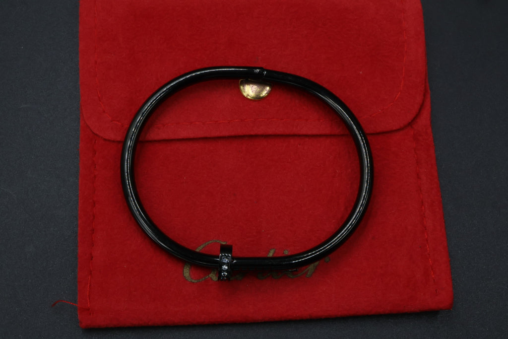 Brazalete Cartier Juste Un Clou Drill - Negro