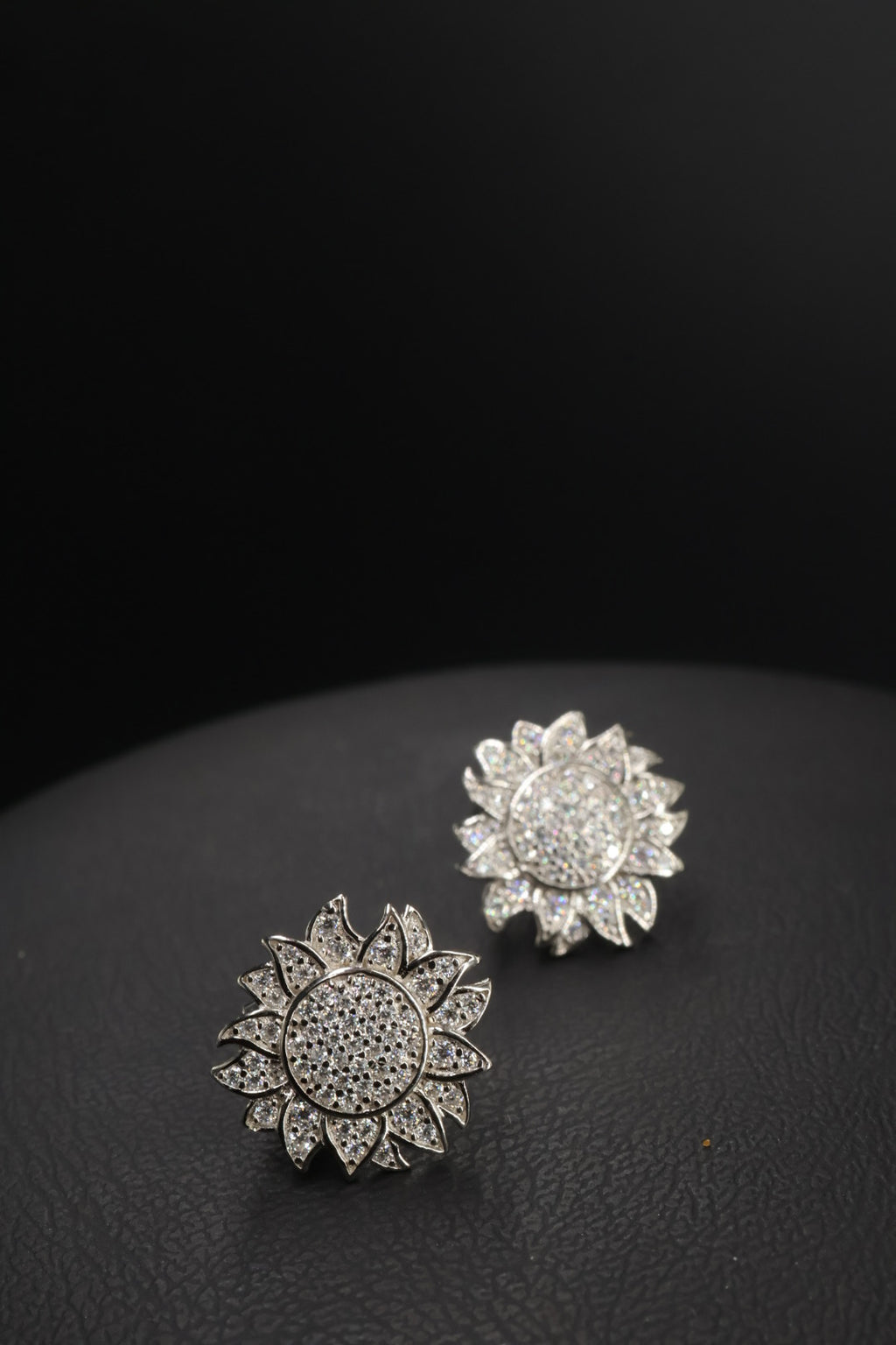 Aretes en Plata 925 Sol Silver - Moissanita.