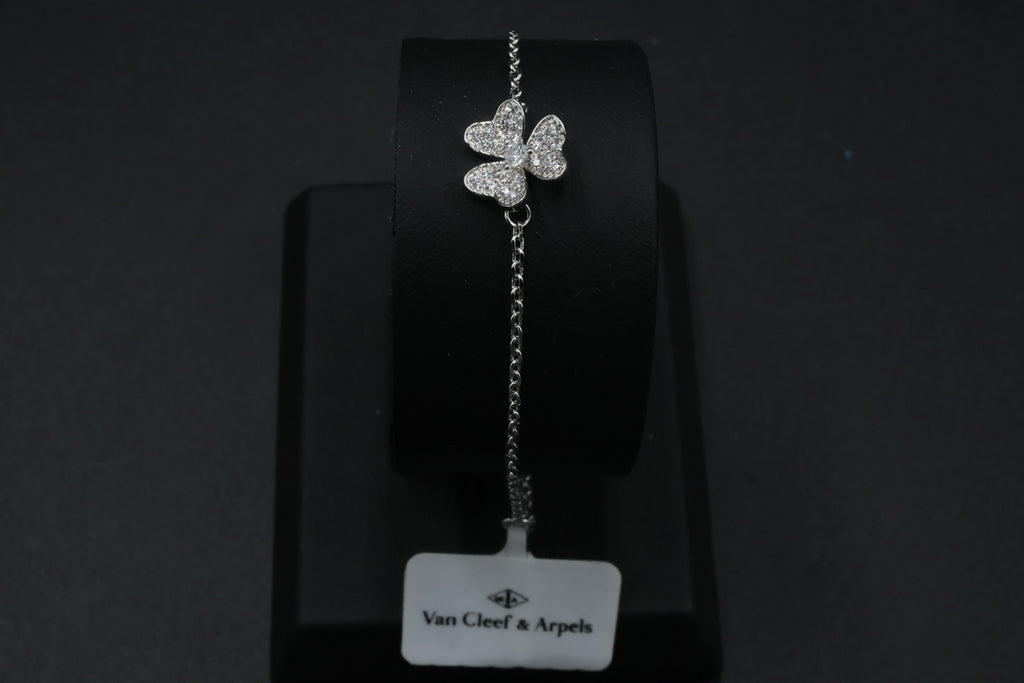 Pulsera VCA Frivole Minimodelo 1:1 Silver - Zirconias.