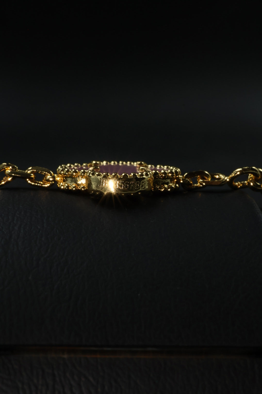 Pulsera VCA Alhambra 1:1 Gold Coral - Diamonds