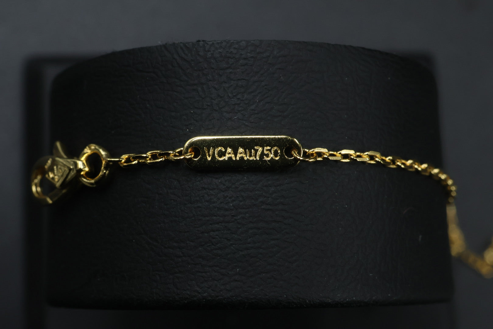 Pulsera VCA Frivole Minimodelo 1:1 Gold - Zirconias.