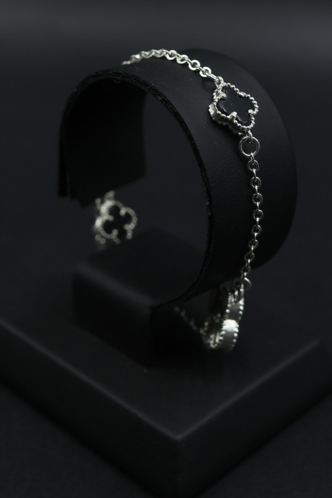 Pulsera 3 tréboles en plata 9.25. S925