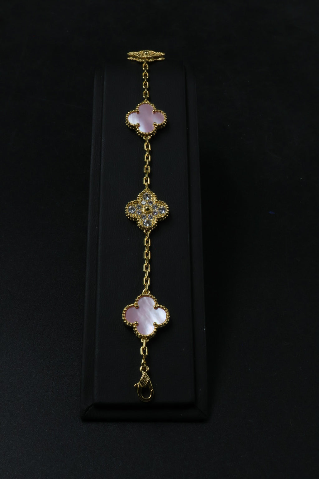 Pulsera VCA Alhambra 1:1 Gold Coral - Diamonds