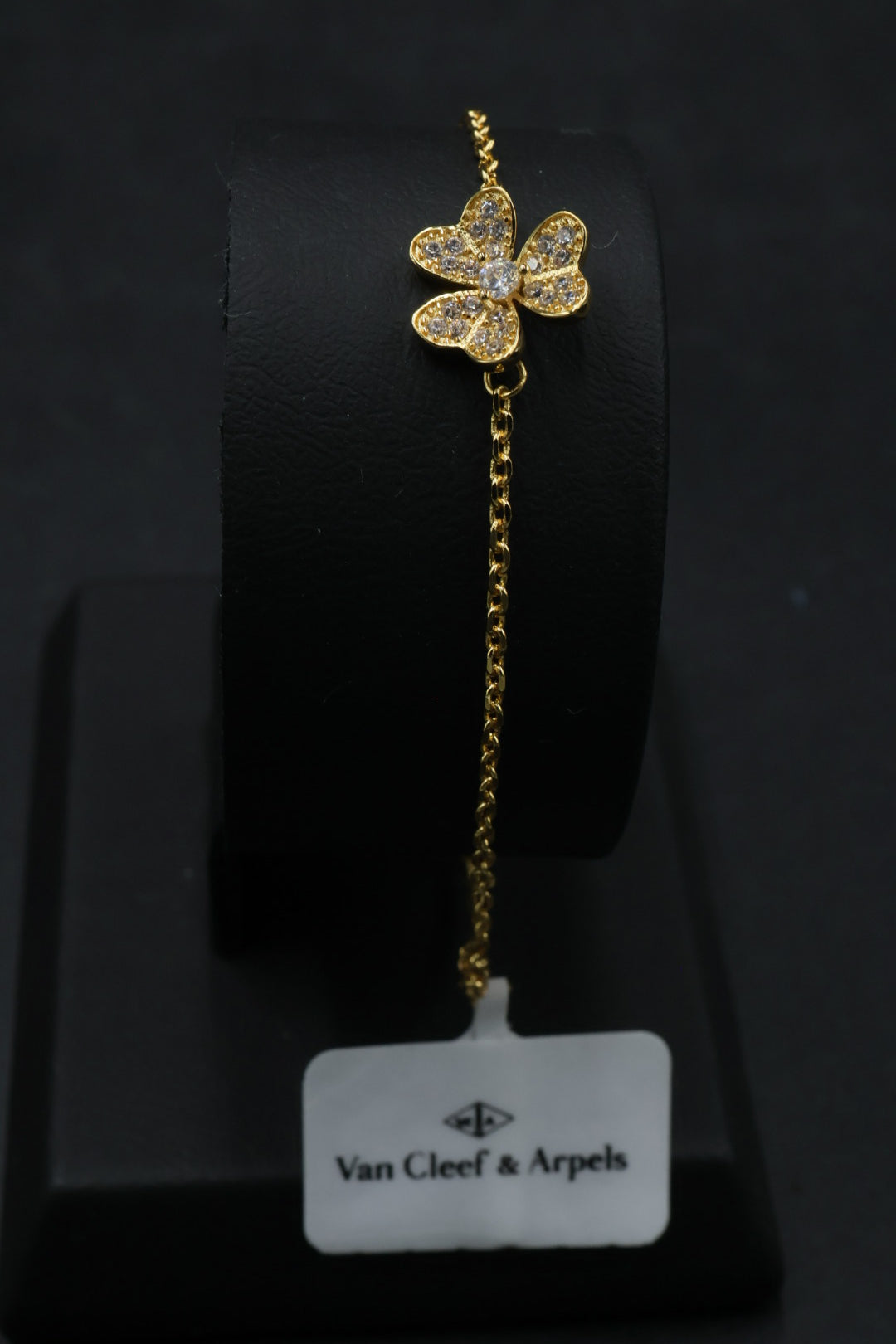 Pulsera VCA Frivole Minimodelo 1:1 Gold - Zirconias.