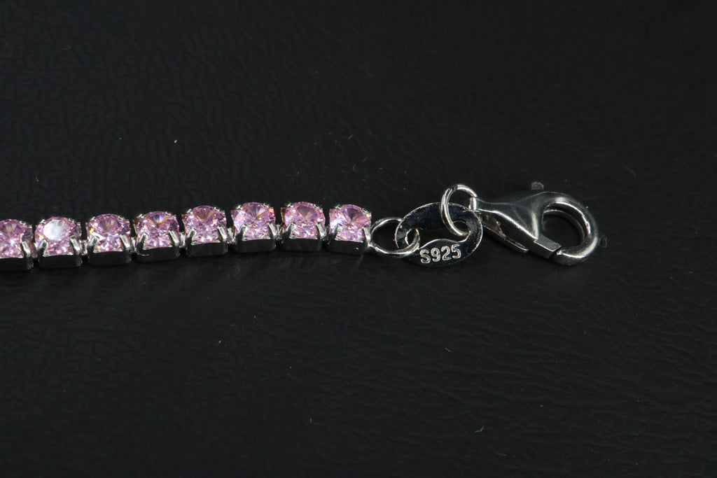 Pulsera Tenis Rosa
