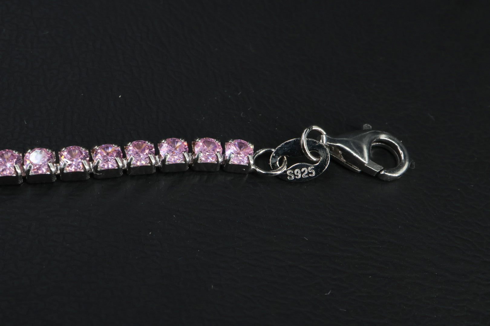 Pulsera Tenis Rosa