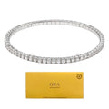Pulsera Tenis Elástica - Moissanita