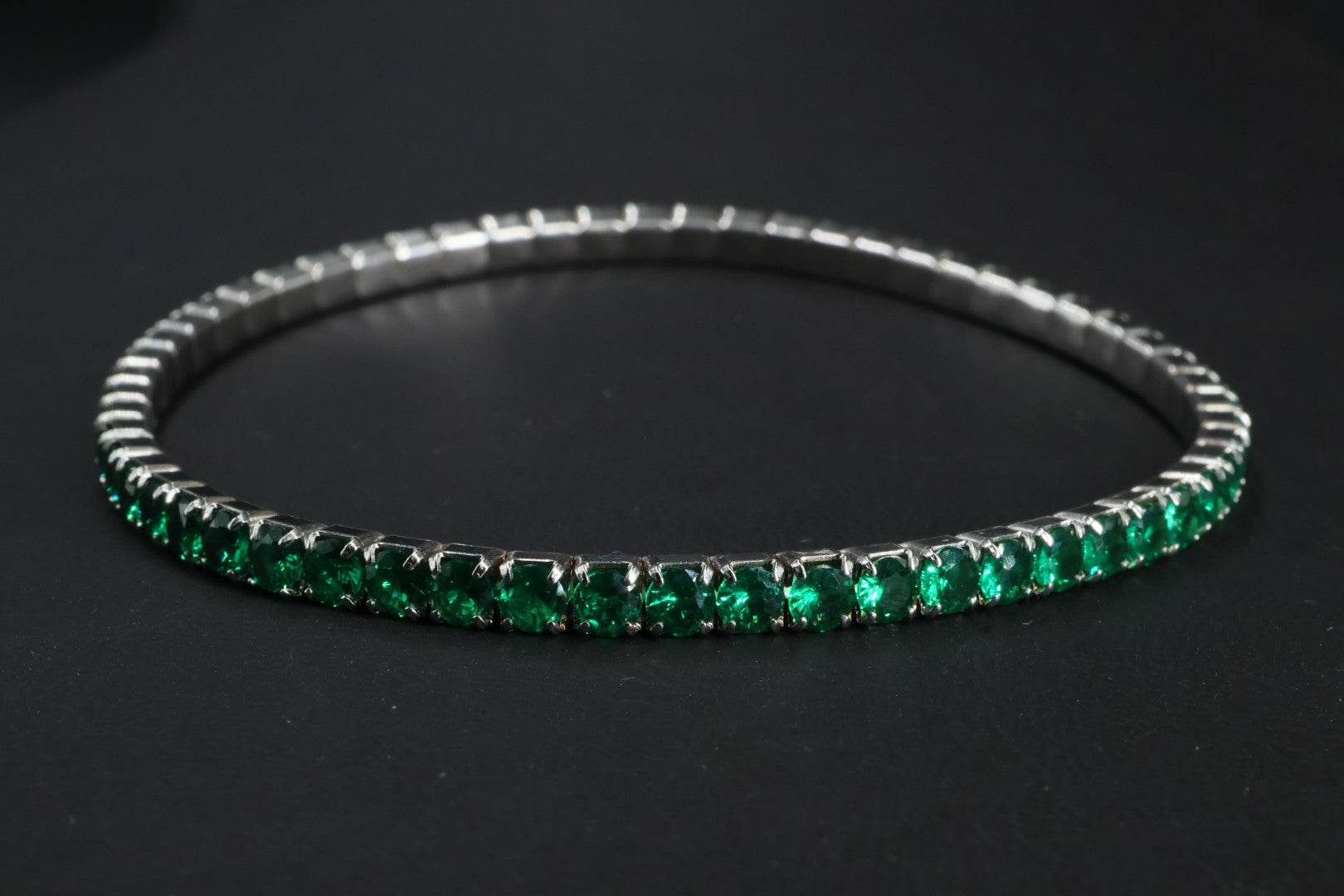 Pulsera Tenis Elástica Verde