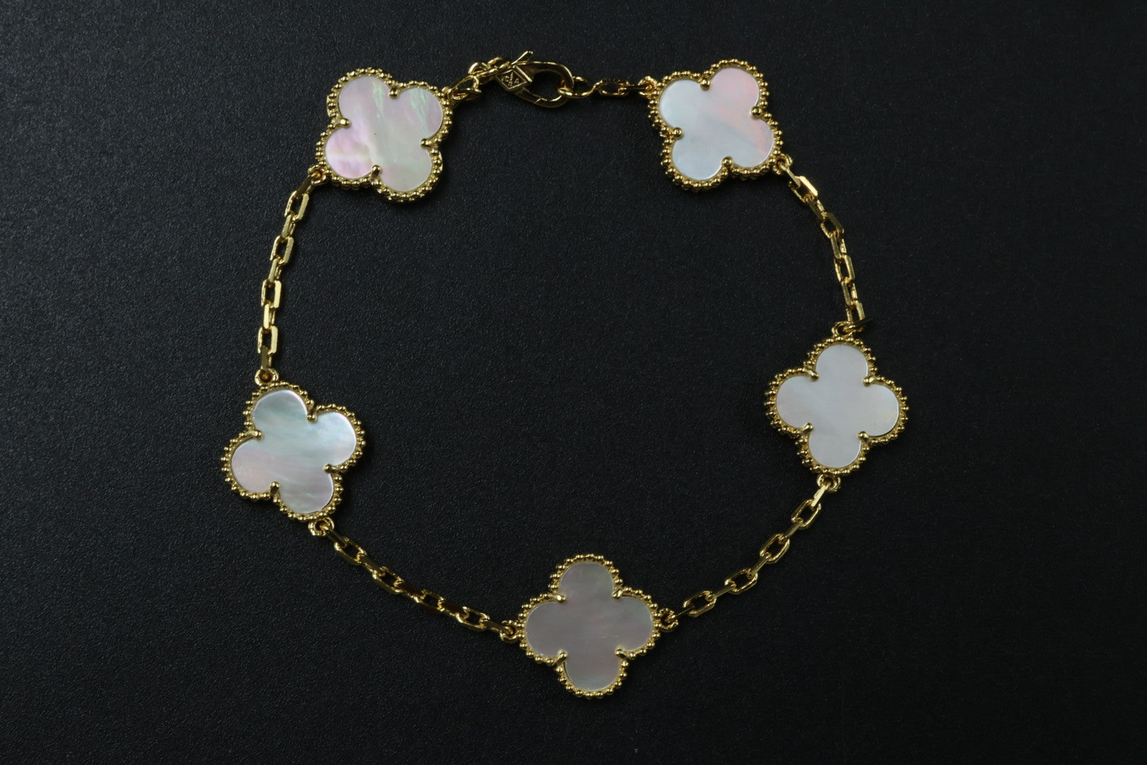 Pulsera VCA Alhambra 1:1 Gold Nácar