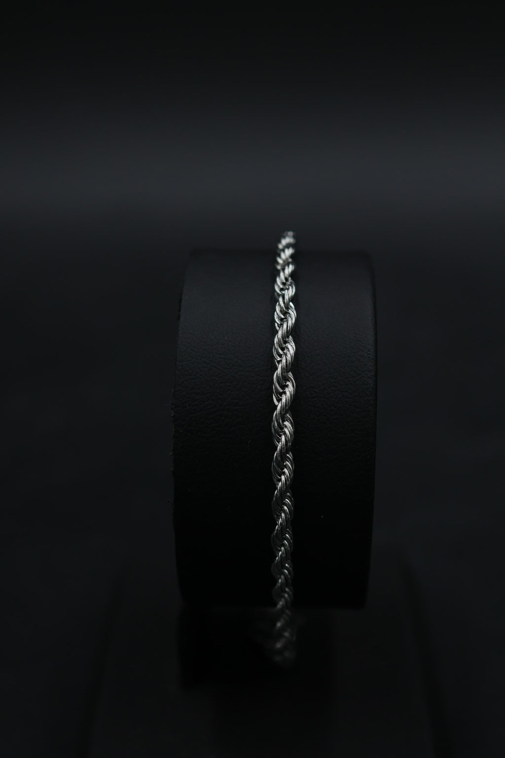 Pulsera Torsal Plateada con Extensible AI316L