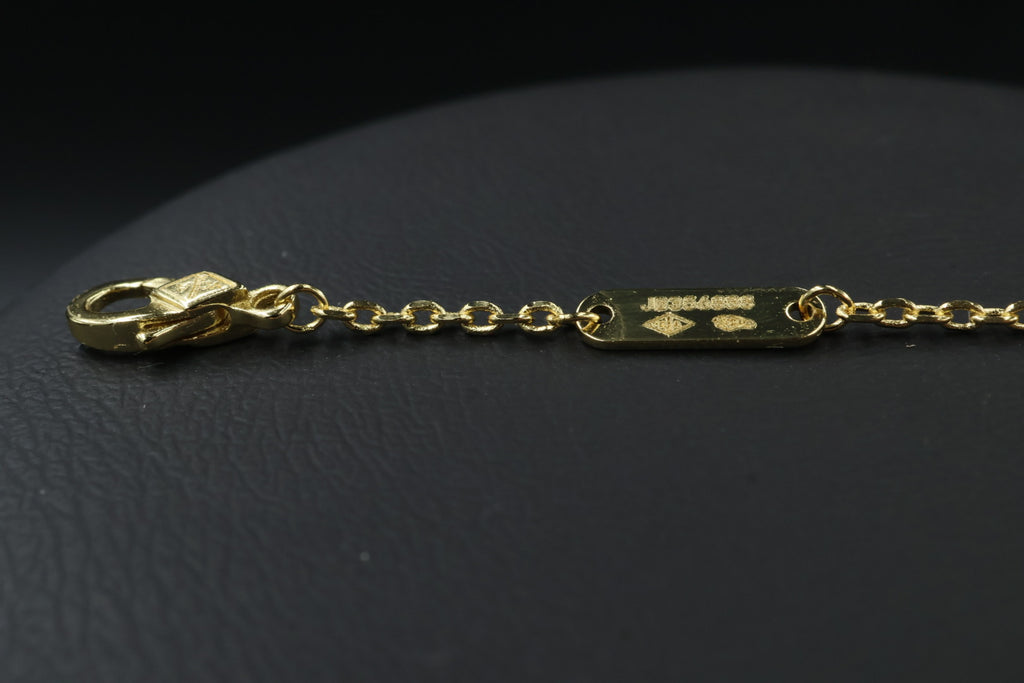 Collar Vintage Alhambra 1:1 Gold Diamonds.