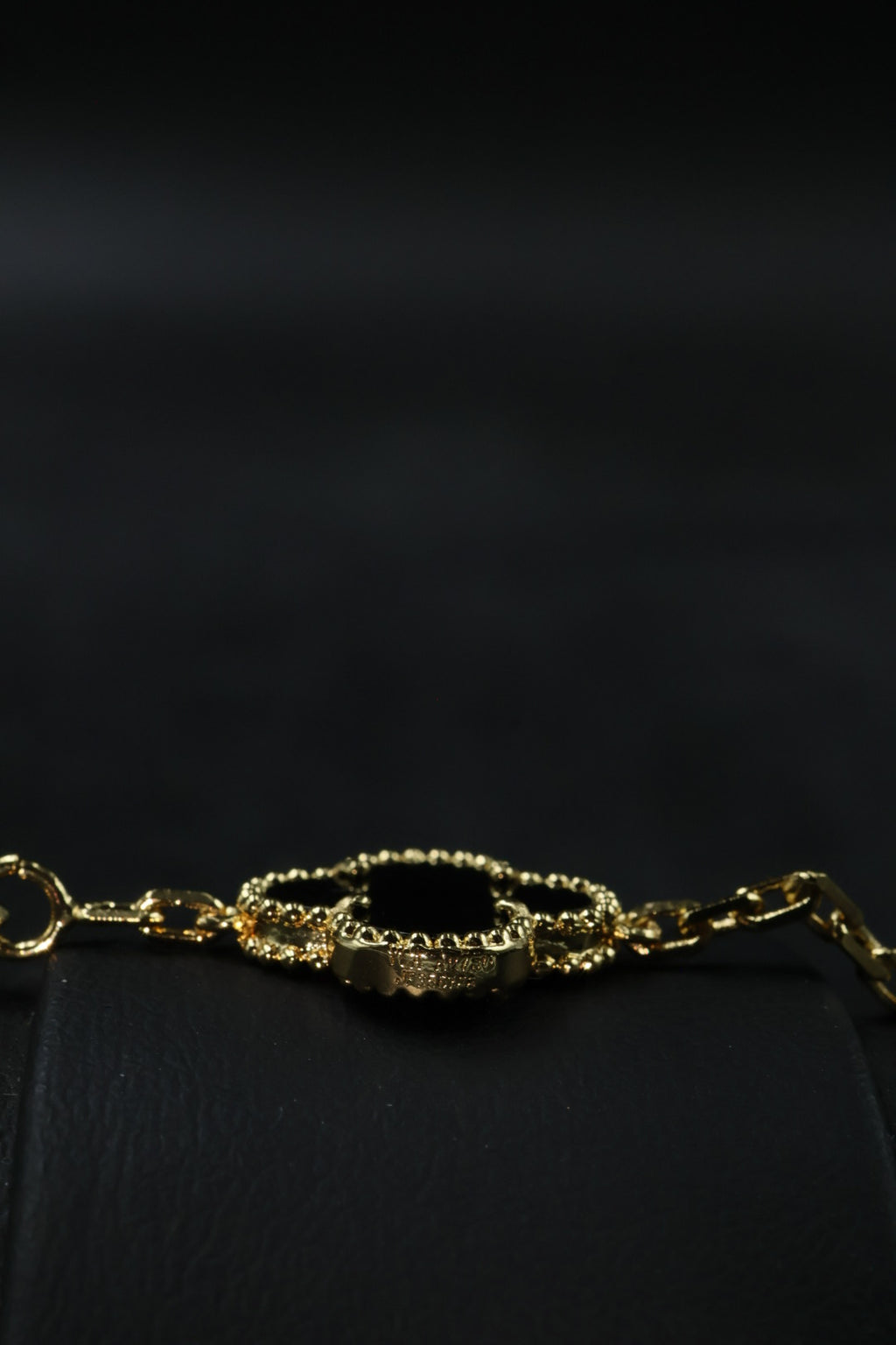 Pulsera VCA Alhambra 1:1 Gold Onyx