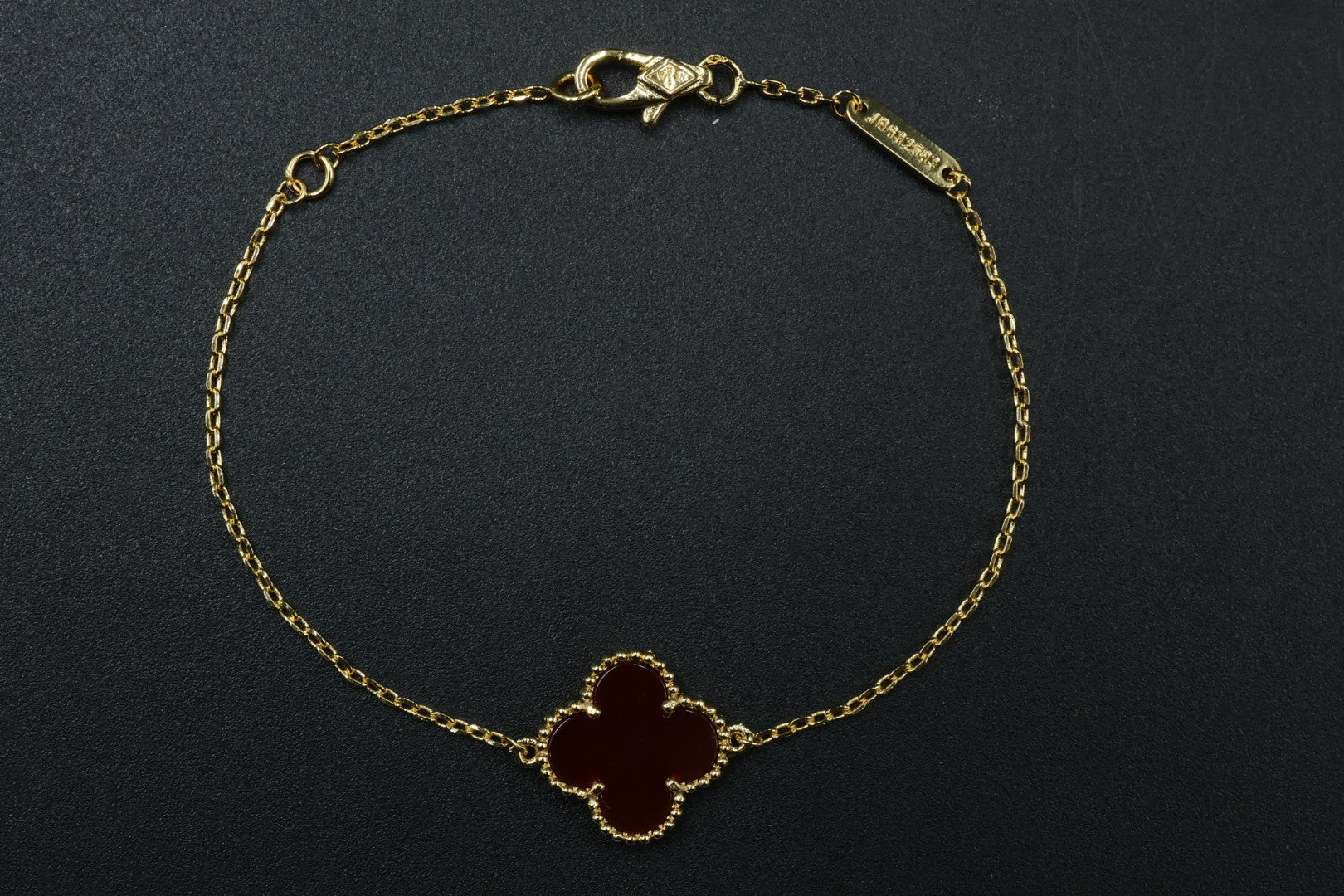 Pulsera VCA Sweet Alhambra 1:1 Gold Cornalina.