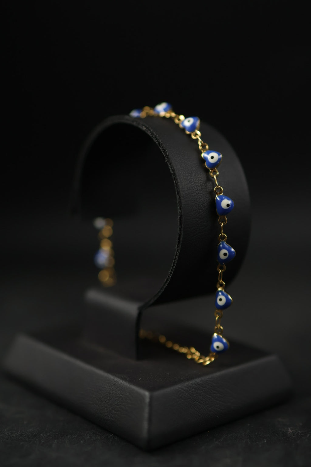 Pulsera Ojo Turco - Corazones Azules
