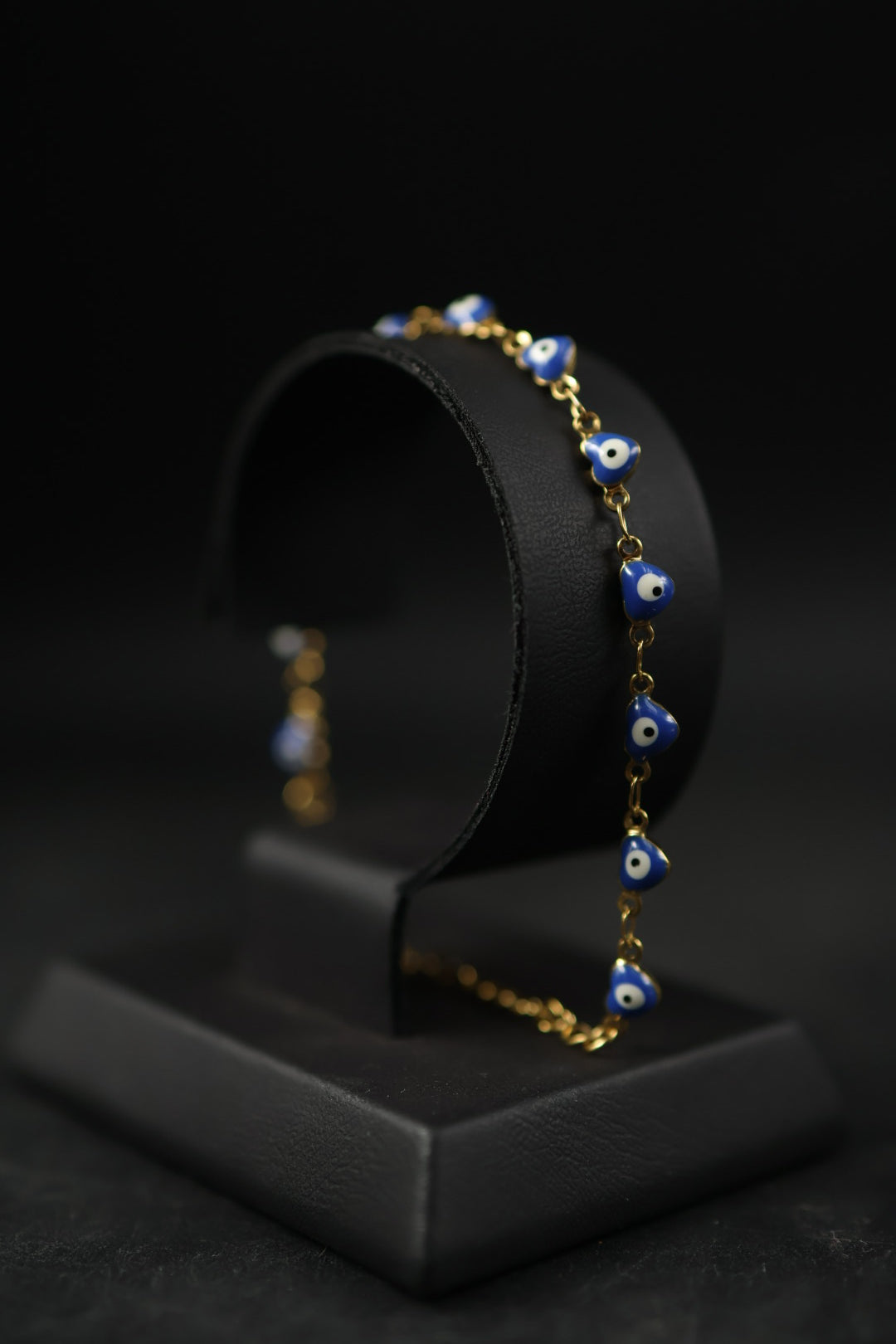 Pulsera Ojo Turco - Corazones Azules