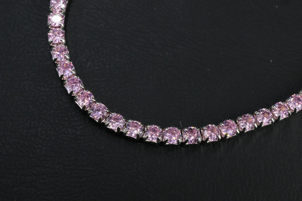 Pulsera Tenis Rosa