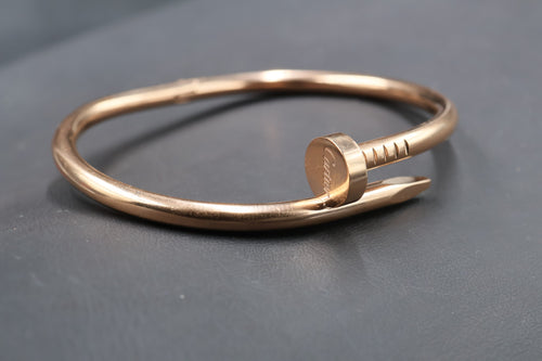 Brazalete Cartier Juste Un Clou Basic - Rose Gold.