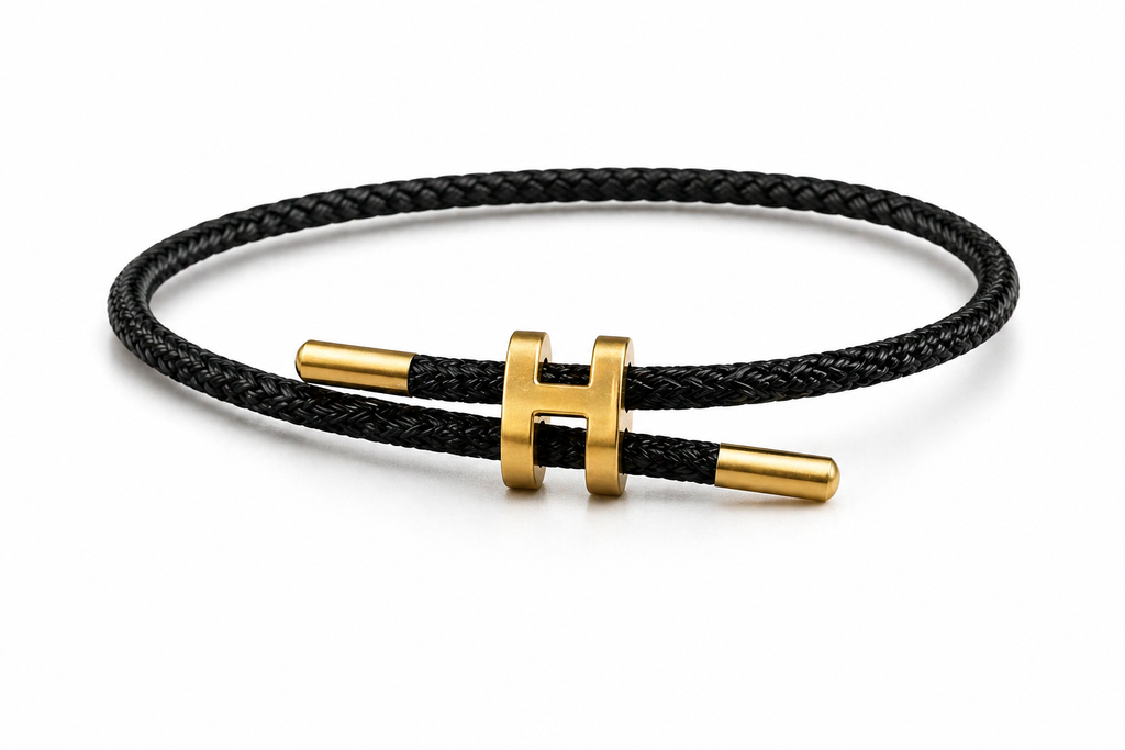 Pulsera Lazo con logo Hermes.