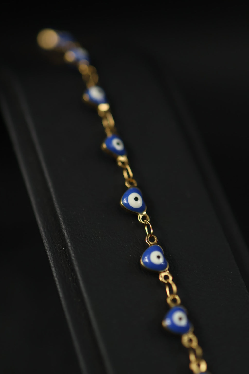 Pulsera Ojo Turco - Corazones Azules