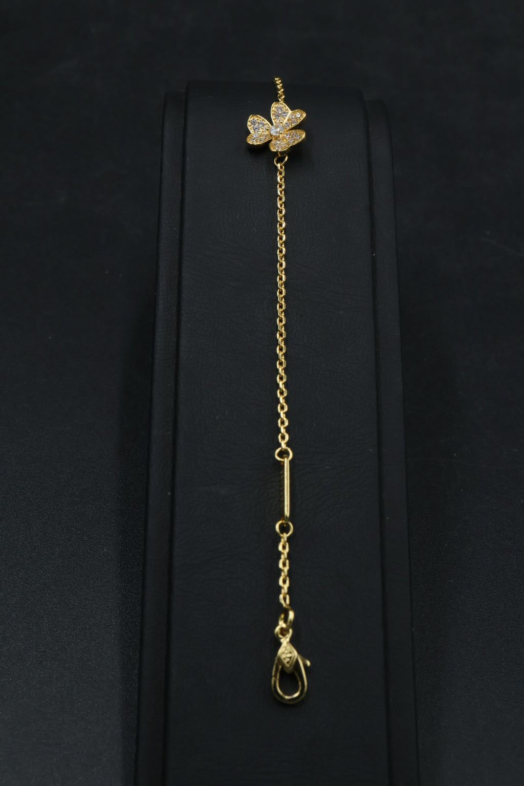 Pulsera VCA Frivole Minimodelo 1:1 Gold - Zirconias.