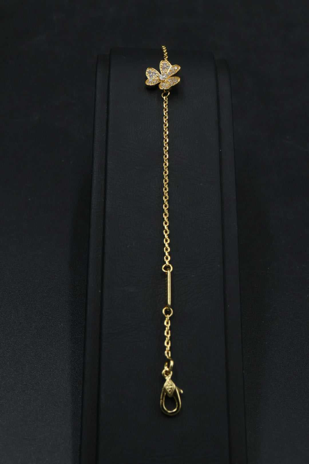 Pulsera VCA Frivole Minimodelo 1:1 Gold - Zirconias.