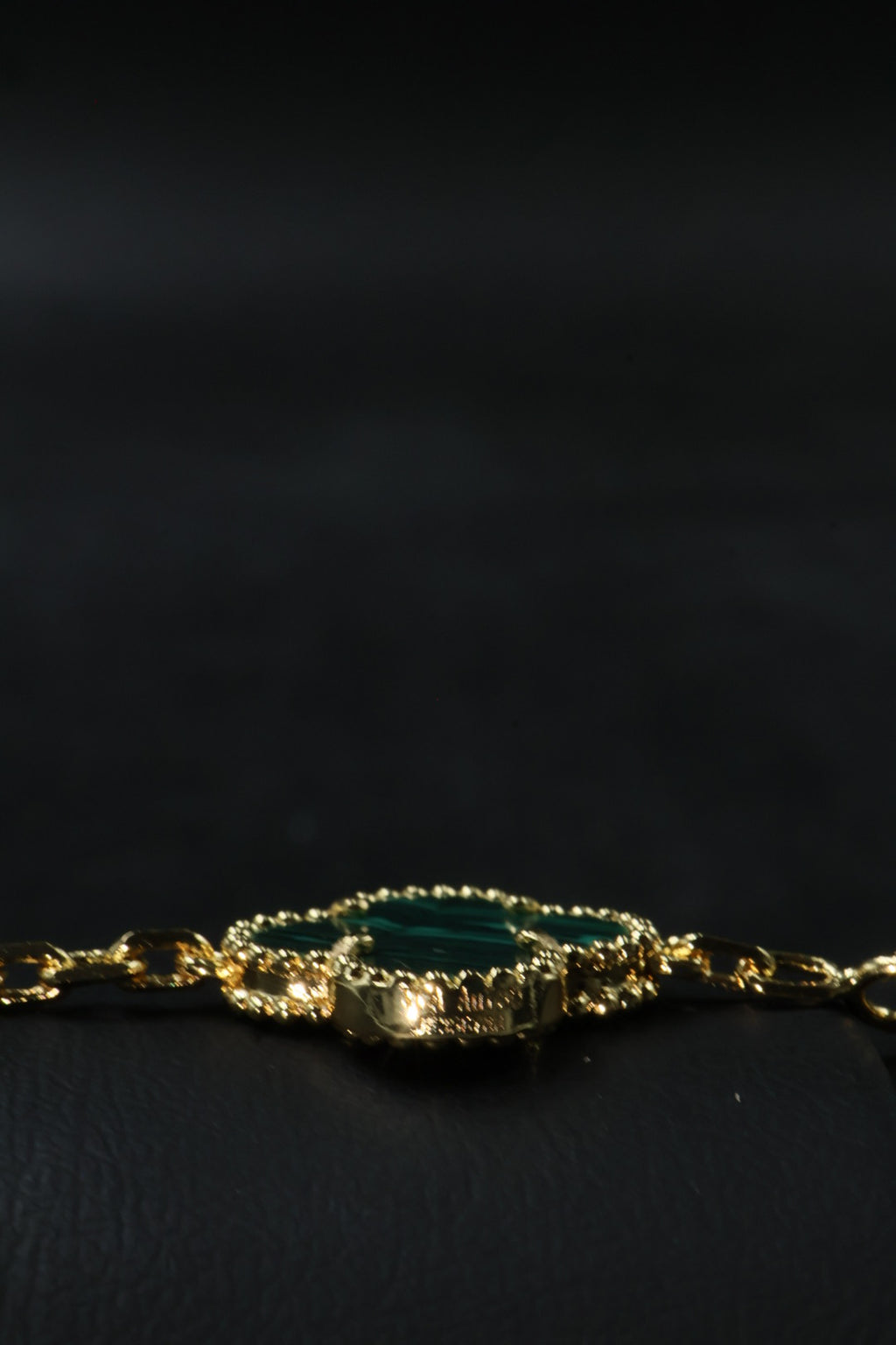 Pulsera VCA Alhambra 1:1 Gold Malaquita - Diamonds