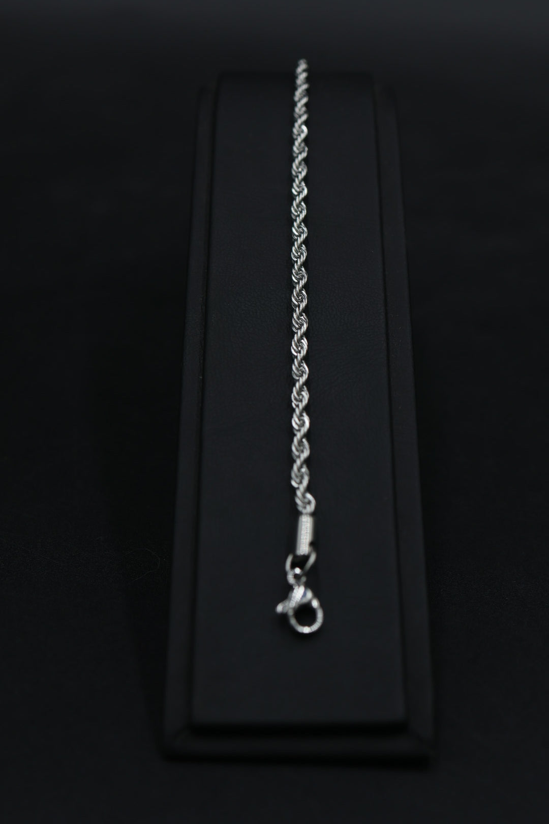 Pulsera Torsal Plateada con Extensible AI316L