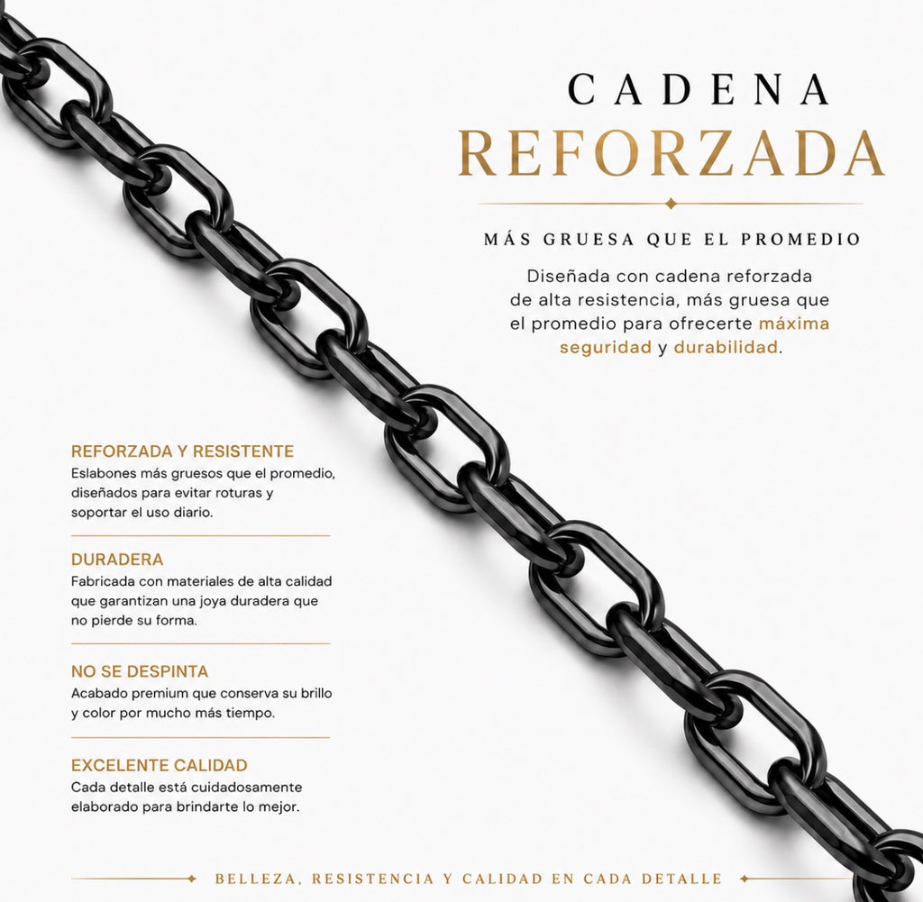 Pulsera Trébol Negro - Zirconias Rojo.