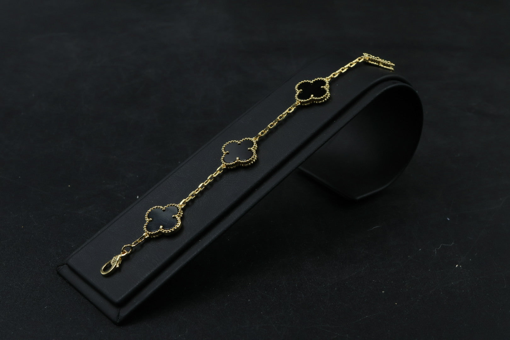 Pulsera VCA Alhambra 1:1 Gold Onyx