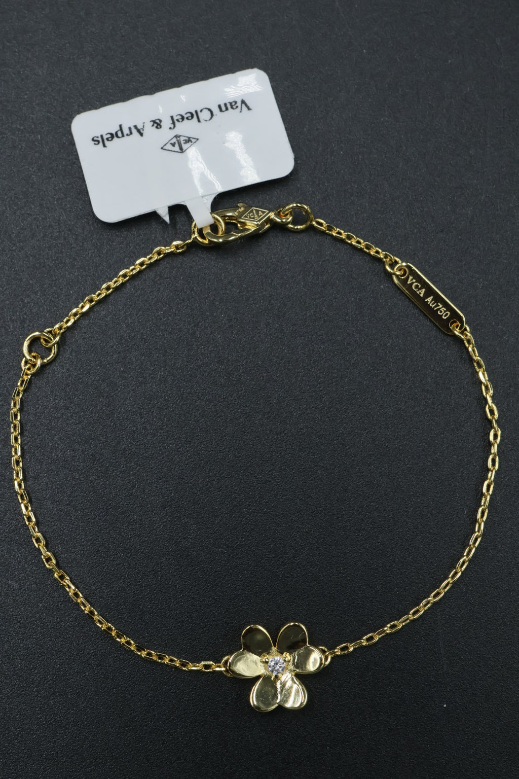 Pulsera VCA Frivole Minimodelo 1:1 Gold.