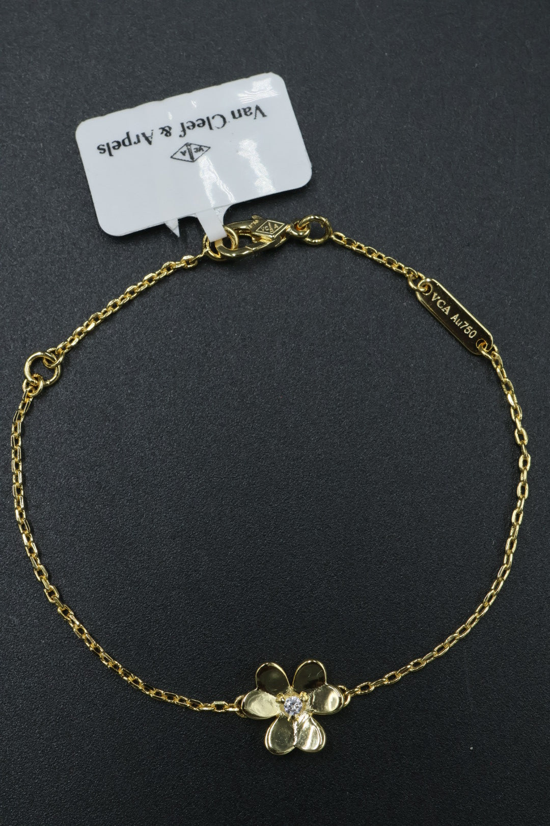 Pulsera VCA Frivole Minimodelo 1:1 Gold.
