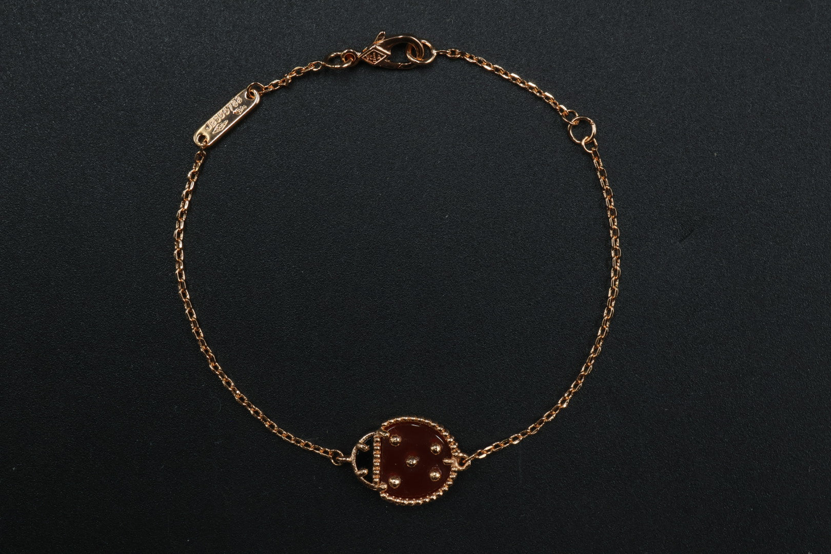 Pulsera VCA Lucky Spring 1:1 Alas Cerradas.