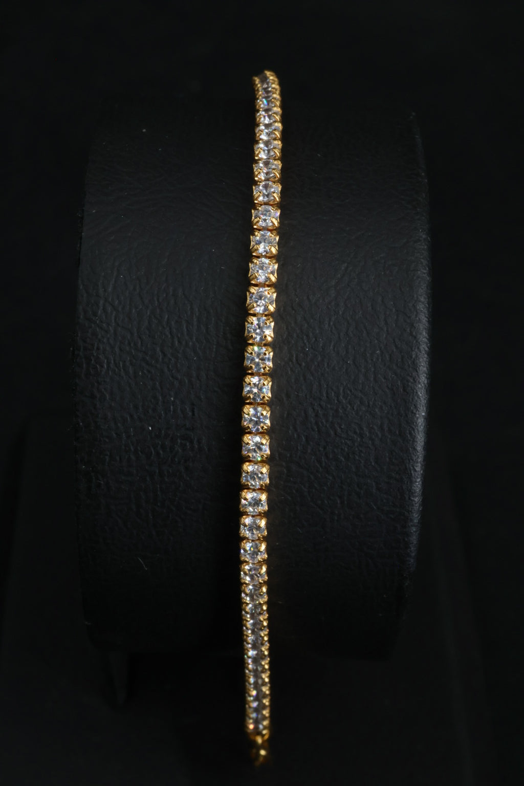Pulsera Tenis Dorada