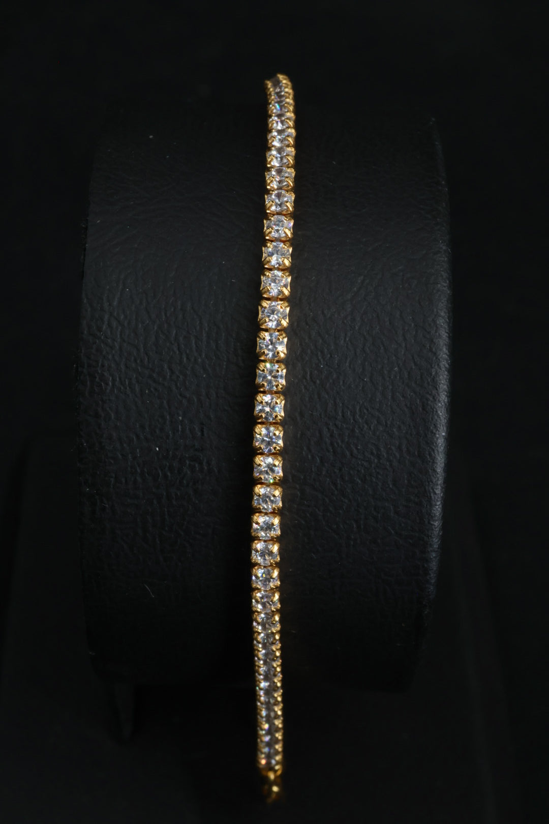 Pulsera Tenis Dorada