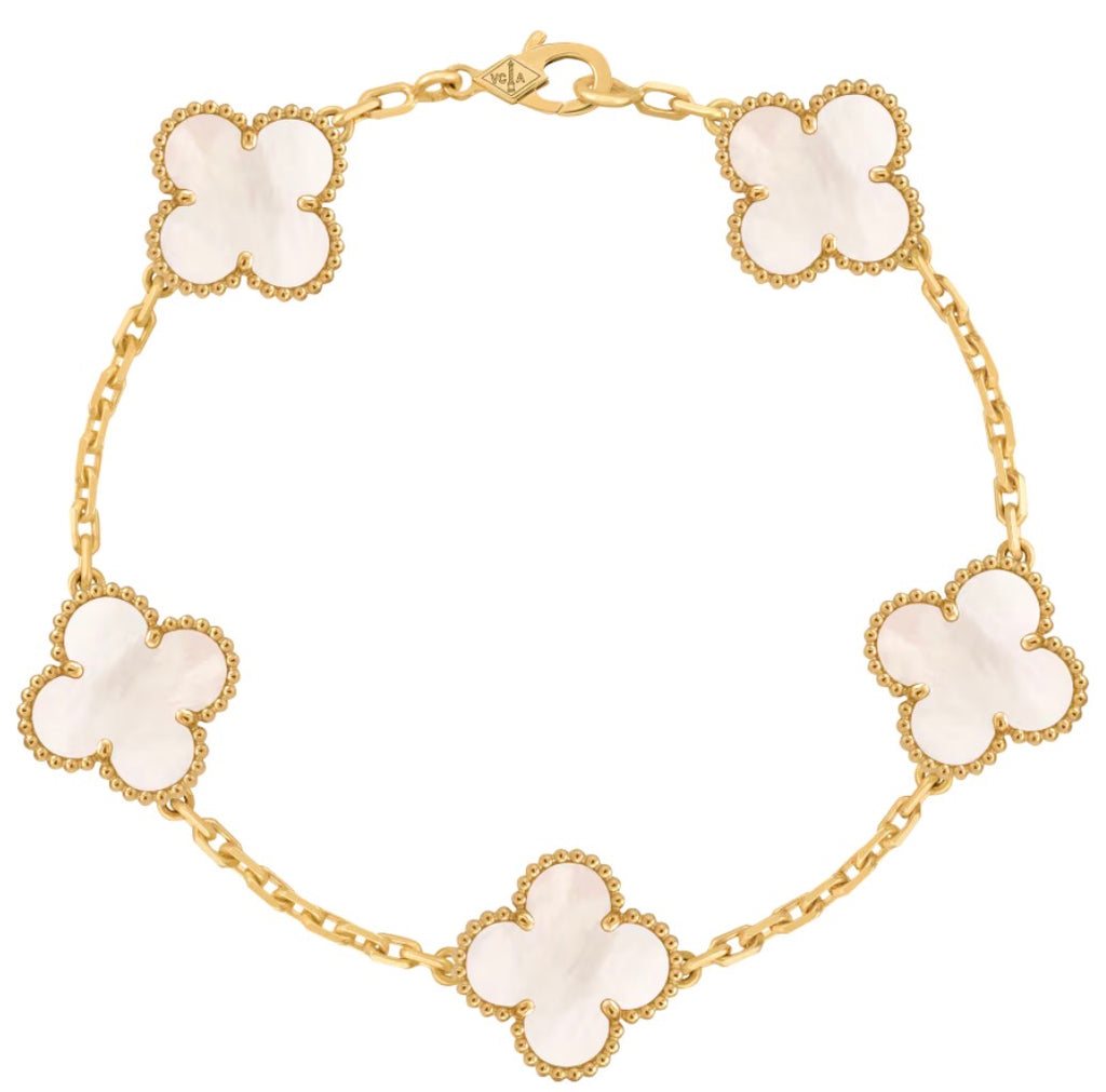 Pulsera VCA Alhambra 1:1 Gold Nácar