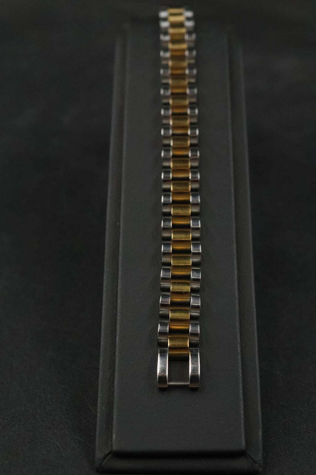 Pulsera Rolex Plateada con Dorado
