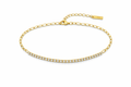 Pulsera Tenis Dorada