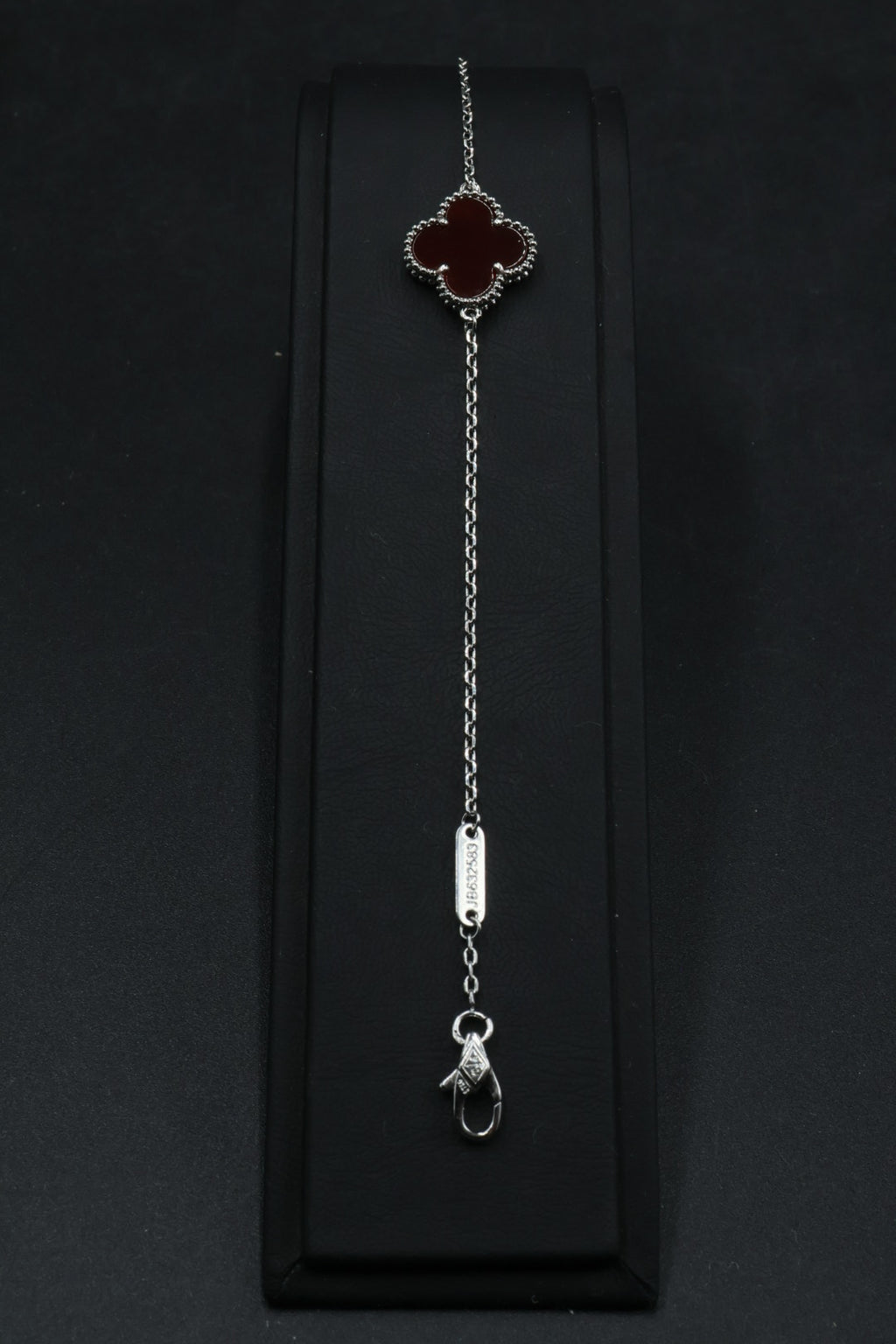 Pulsera VCA Sweet Alhambra 1:1 Silver Cornalina.