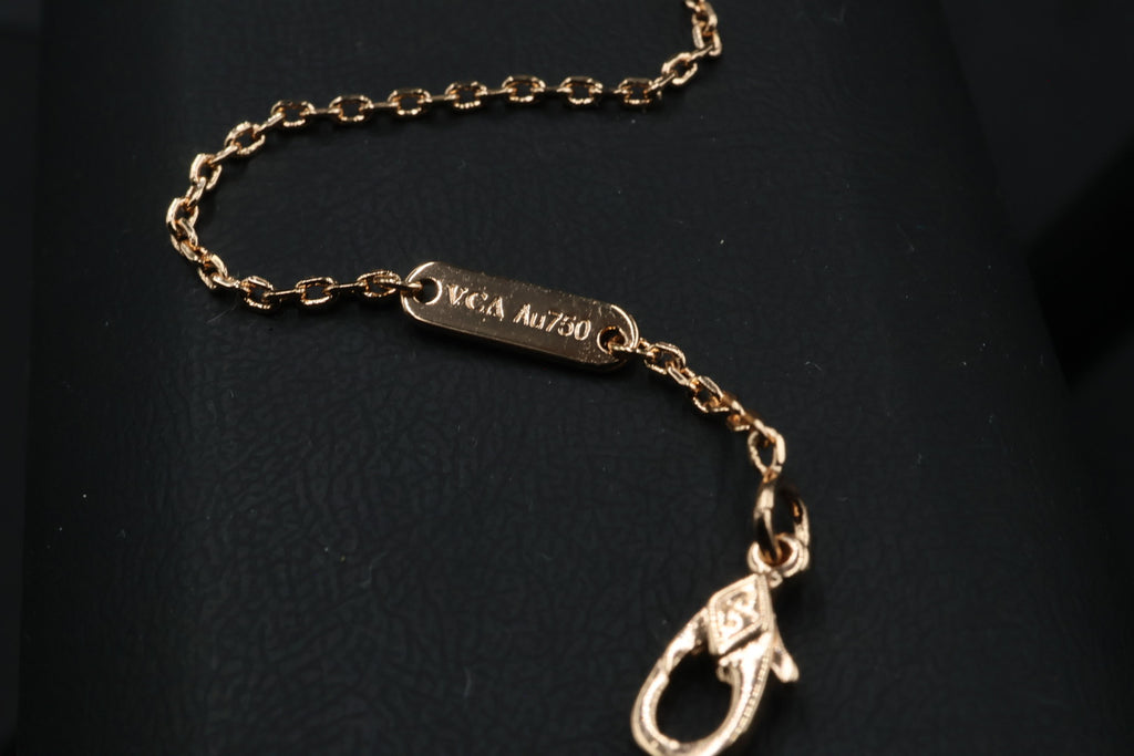 Pulsera VCA Lucky Spring 1:1 Alas Cerradas.