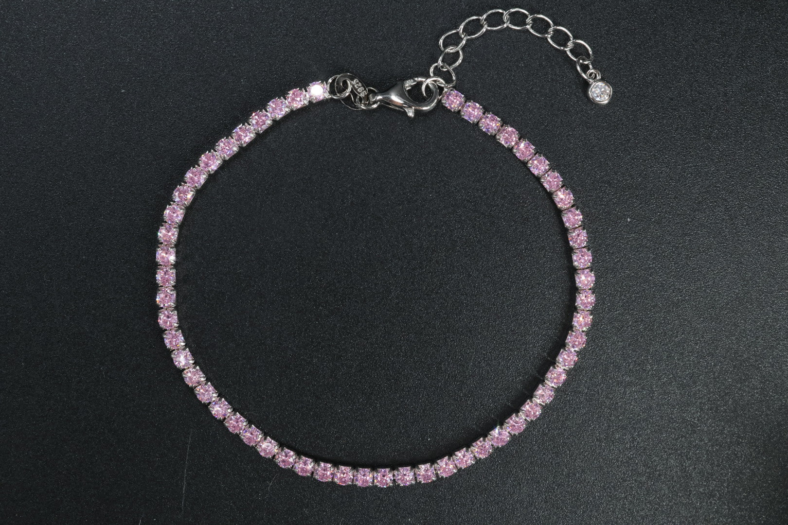 Pulsera Tenis Rosa